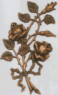 Palmette roses 20 x 11