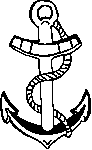 Ancre Marine motif gravure