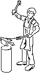 Forgeron avec enclume
