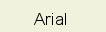 exemple de police Arial
